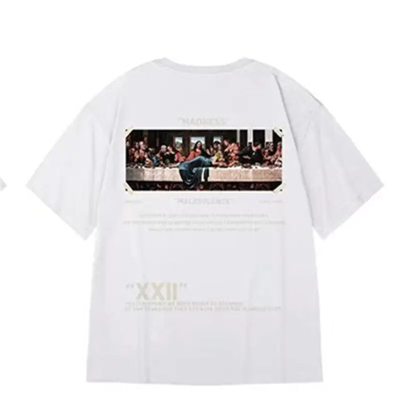 The Last Supper Print T-Shirts - Shamz Glamour