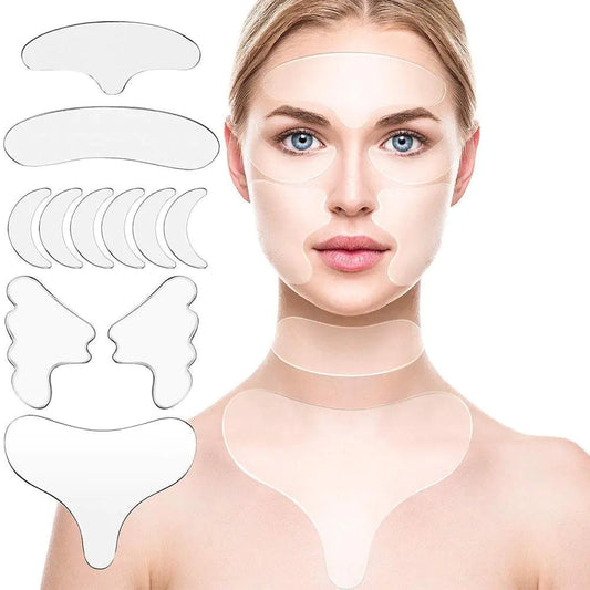 Silicone Face And Neck Stickers Mask - Shamz Glamour