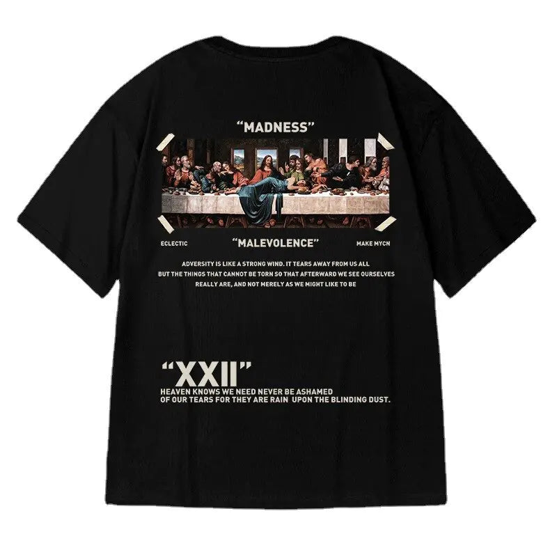 The Last Supper Print T-Shirts - Shamz Glamour