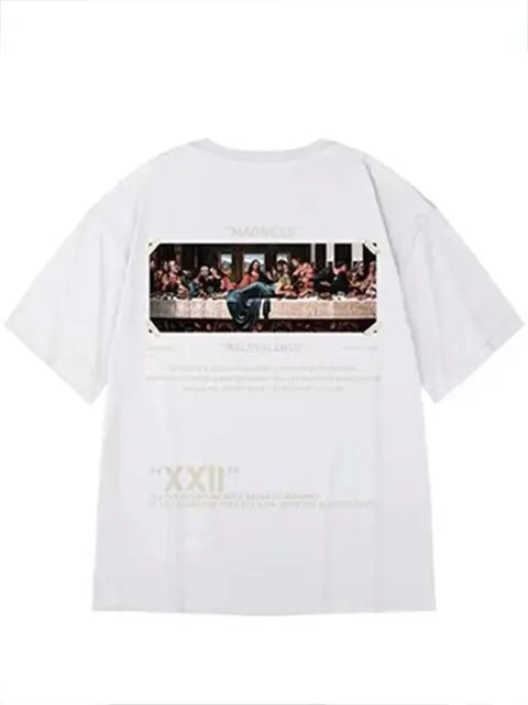 The Last Supper Print T-Shirts - Shamz Glamour